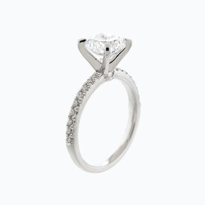 
          
          Load image into Gallery viewer, Irene GIA Diamond Round Pave Ring
          
          