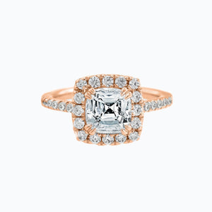 
          
          Load image into Gallery viewer, Nadia Cushion Halo Pave Diamonds Ring
          
          